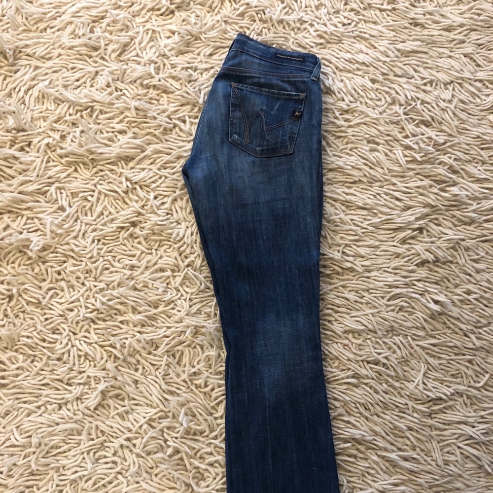 COH bootcut ankle length jeans